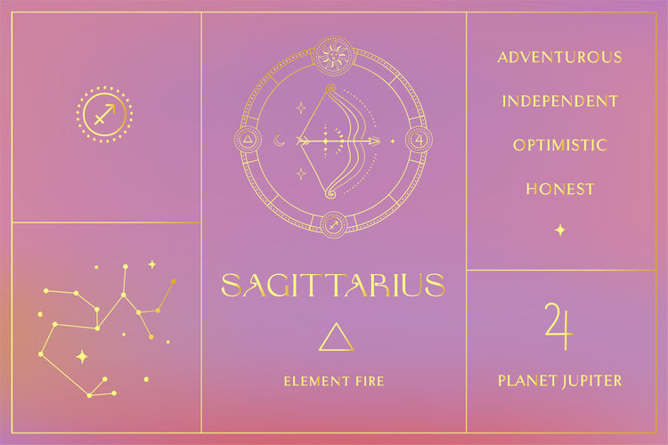 Sagittarius - Wander Boldly. Dream Wider.