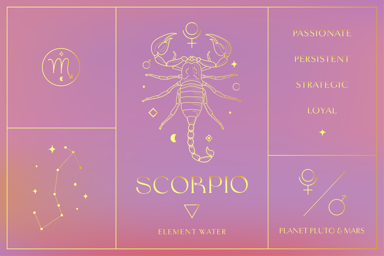 Scorpio - Own Your Shadows. Rewrite Your Story.