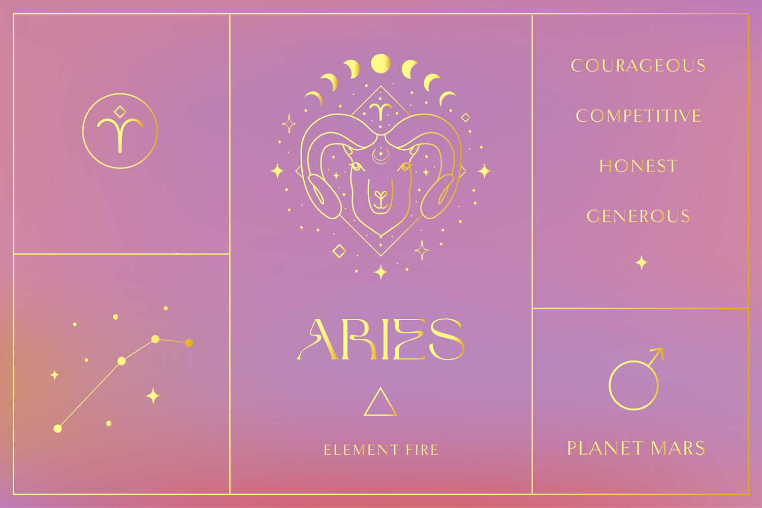 Aries - Feel the Fire. Claim Your Power.
