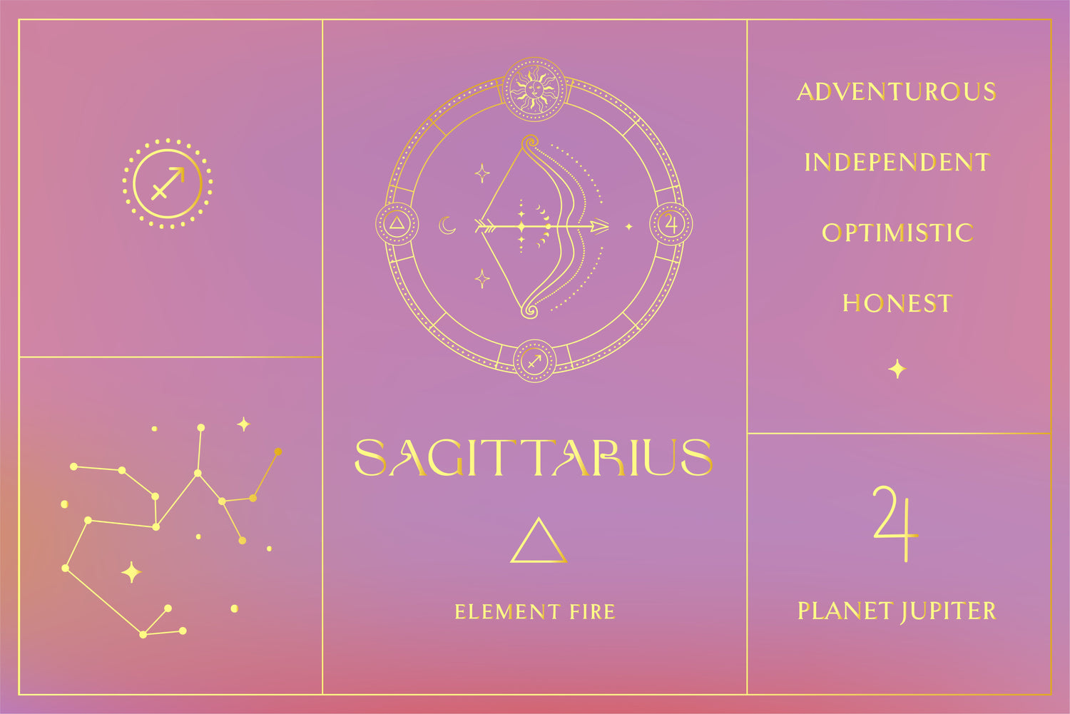 Sagittarius - Wander Boldly. Dream Wider.